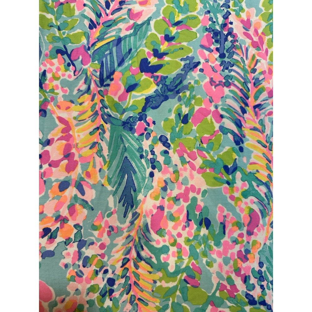 New Lilly Pulitzer French Terry Dress Catch the Wave‎ XXS - Picture 3 of 8